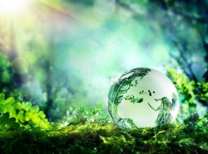 clean green planet - environment concept